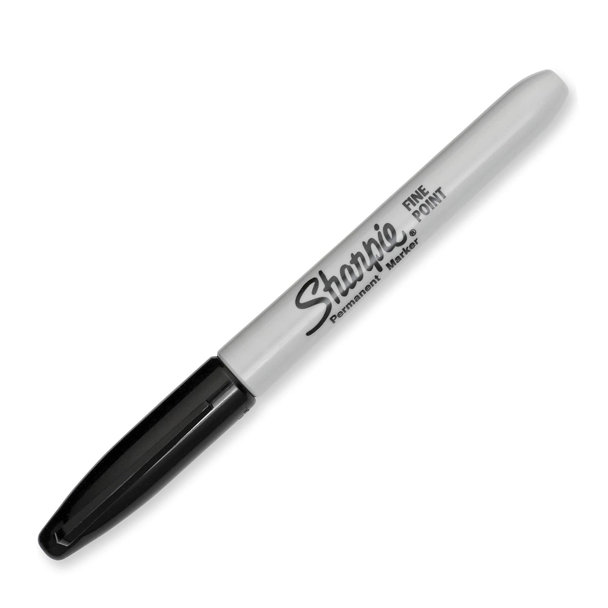 Sharpie Permanent Markers Bulk Set, Fine Tip Markers Set, Markers For Plastic, Metal, Wood, And More, Black, 36 Count-UPStoxs