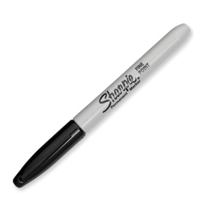 Sharpie Permanent Markers Bulk Set, Fine Tip Markers Set, Markers For Plastic, Metal, Wood, And More, Black, 36 Count-UPStoxs