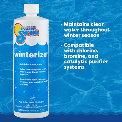 In The Swim Pool Closing Kit - Winterizing Chemicals for Above Ground and In-Ground Pools - Up to 15,000 Gallons-UPStoxs