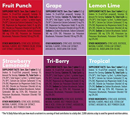 Nuun Sport: Electrolyte Drink Tablets, Pack, ( Servings), Variety, 6 Flavors, 10 Count (Pack of 6), 60 Count-UPStoxs