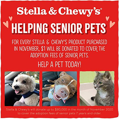 Stella & Chewy's Freeze Dried Raw Chewy’s Chicken Meal Mixers – Dog Food Topper for Small & Large Breeds – Grain Free, Protein Rich Recipe – 3.5 oz Bag-UPStoxs