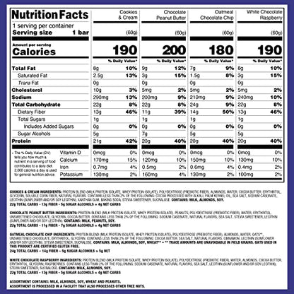 Quest Nutrition Ultimate Variety Pack Protein Bars, High Protein, Low Carb, Gluten Free, Keto Friendly, 12 Count-UPStoxs