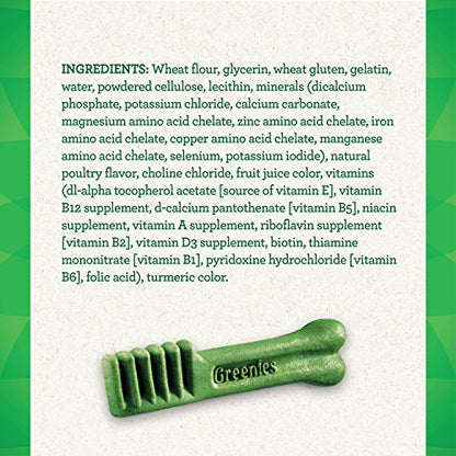 Greenies Original Large Natural Dental Care Dog Treats, 36 oz. Pack (24 Treats)-UPStoxs