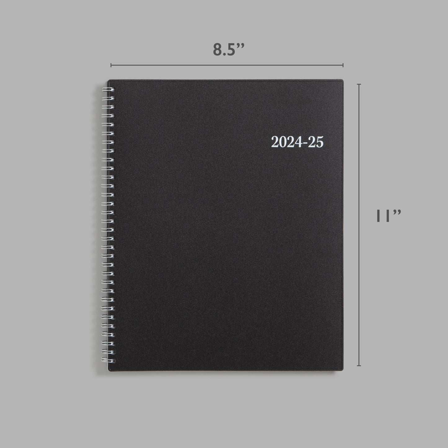 Blue Sky 2024-2025 Academic Year Weekly and Monthly Planner, 8.5" x 11", Flexible Cover, Wirebound, Enterprise (150144)-UPStoxs