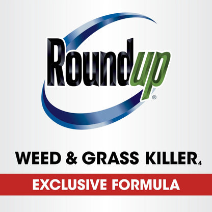 Roundup Weed & Grass Killer₄ with Pump 'N Go 2 Sprayer, Use In and Around Flower Beds, Trees & More, 1.33 gal.-UPStoxs