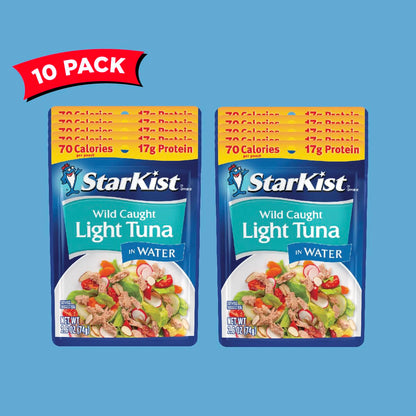 StarKist Chunk Light Tuna in Water, 2.6 Ounce (Pack of 10)-UPStoxs