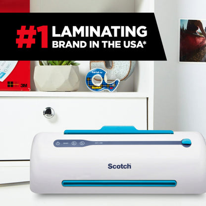 Scotch Brand PRO Thermal Laminator, Never Jam Technology Automatically Prevents Misfed Items,2 Roller System,9 inch (TL906)-UPStoxs