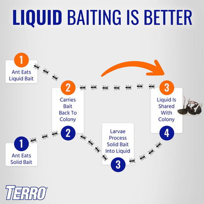 TERRO Liquid Ant Killer ll T200, 2 oz-UPStoxs