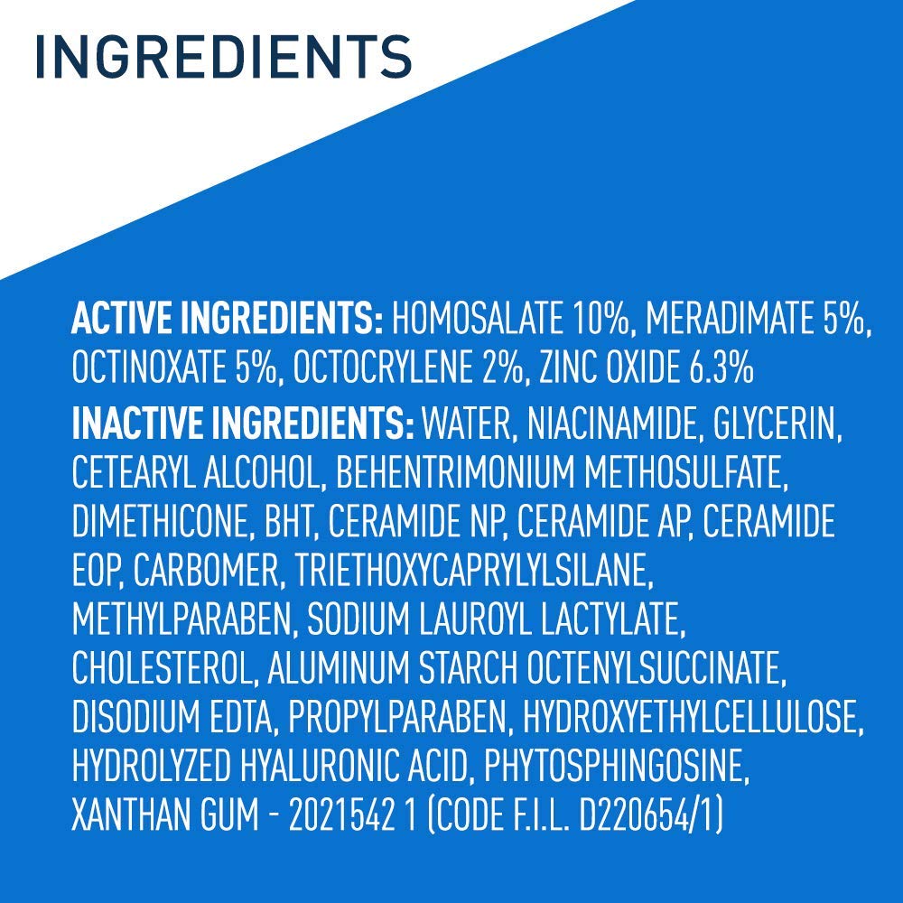CeraVe AM Facial Moisturizing Lotion with SPF 30 | Oil-Free Face Moisturizer with SPF | Formulated with Hyaluronic Acid, Niacinamide & Ceramides | Non-Comedogenic | Broad Spectrum Sunscreen | 3 Ounce-UPStoxs