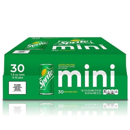 Sprite Mini Cans 7.5 fl. oz., 30 pk.