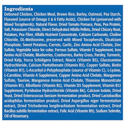 Blue Buffalo Life Protection Formula Adult Dry Dog Food, Helps Build and Maintain Strong Muscles, Made with Natural Ingredients, Chicken & Brown Rice Recipe, 30-lb. Bag-UPStoxs