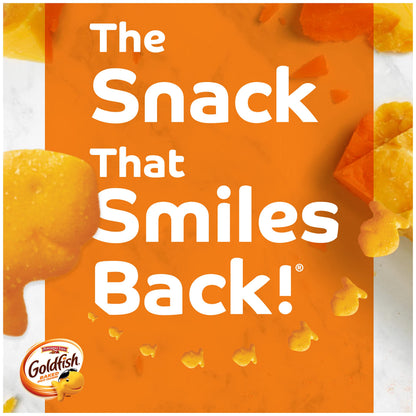 Goldfish Flavor Blasted Xtra Cheddar Cheese Crackers, 27.3 oz Carton-UPStoxs