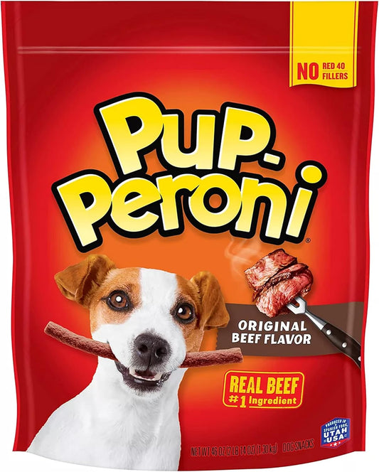 Pup-Peroni Dog Snacks, Original Beef Flavor 46 oz.