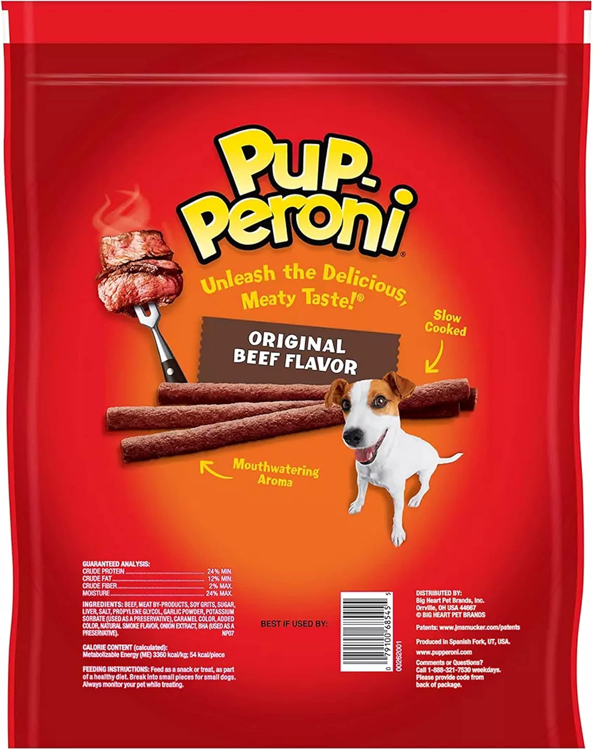 Pup-Peroni Dog Snacks, Original Beef Flavor 46 oz.