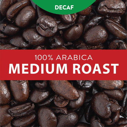 San Francisco Bay Whole Bean Coffee - DECAF Gourmet Blend (2lb Bag), Medium Roast, Swiss Water Processed-UPStoxs