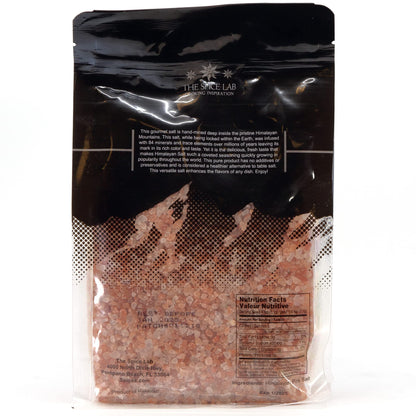 The Spice Lab Himalayan Salt - Coarse 2.2 Lb / 1 Kilo - Pink Himalayan Salt is Nutrient and Mineral Dense for Health - Gourmet Pure Crystal - Kosher & Natural Certified-UPStoxs