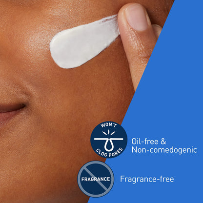 CeraVe AM Facial Moisturizing Lotion with SPF 30 | Oil-Free Face Moisturizer with SPF | Formulated with Hyaluronic Acid, Niacinamide & Ceramides | Non-Comedogenic | Broad Spectrum Sunscreen | 3 Ounce-UPStoxs