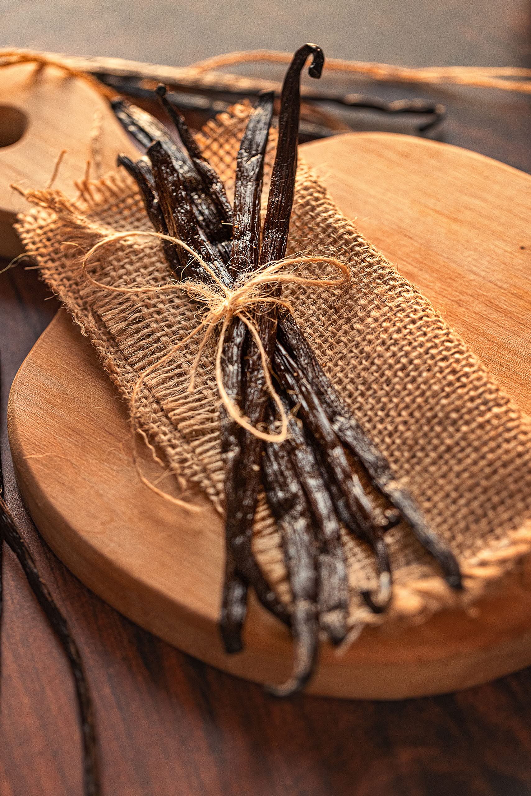 10 Organic Madagascar Vanilla Beans Whole Grade A Vanilla Pods for Vanilla Extract and Baking-UPStoxs
