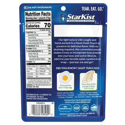 StarKist Chunk Light Tuna in Water, 2.6 Ounce (Pack of 10)-UPStoxs