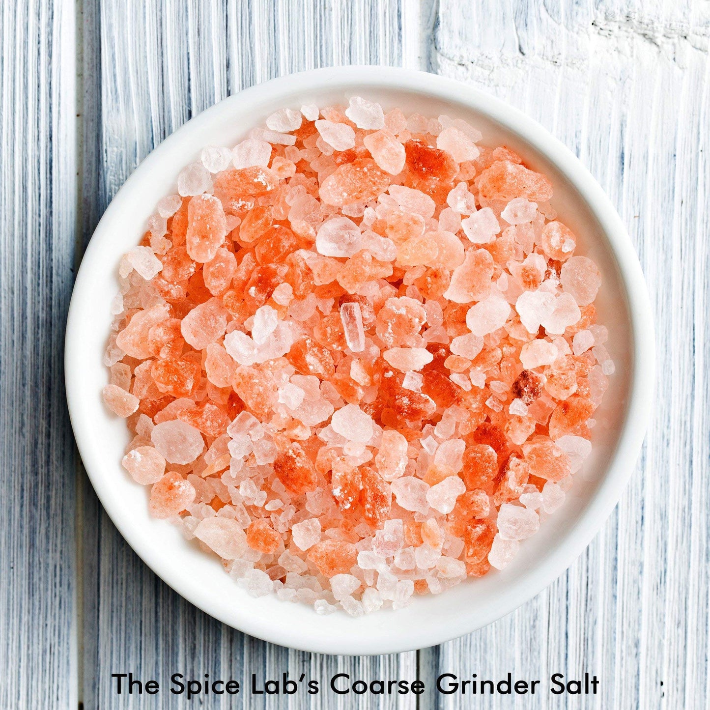 The Spice Lab Himalayan Salt - Coarse 2.2 Lb / 1 Kilo - Pink Himalayan Salt is Nutrient and Mineral Dense for Health - Gourmet Pure Crystal - Kosher & Natural Certified-UPStoxs