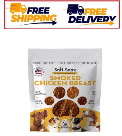 Snif-Snax Smoked Chicken Breast Dog Treats 48 oz.