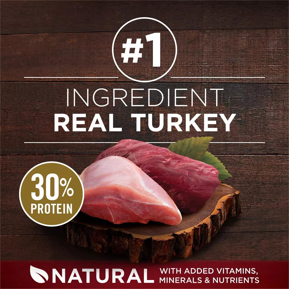 Purina ONE SmartBlend True Instinct Adult Dry Dog Food, Real Turkey & Venison 40 lbs.