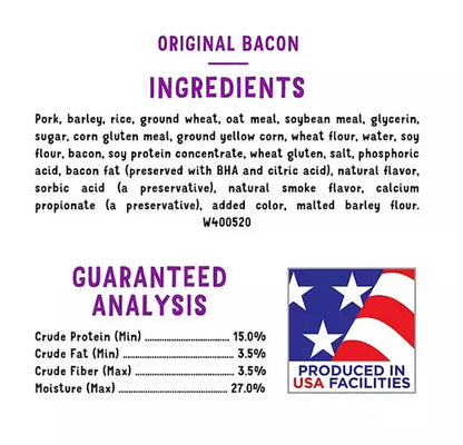 Purina Beggin' Strips Dog Treats, Bacon & Bacon + Cheese Flavors, 32 oz., 2 pk.