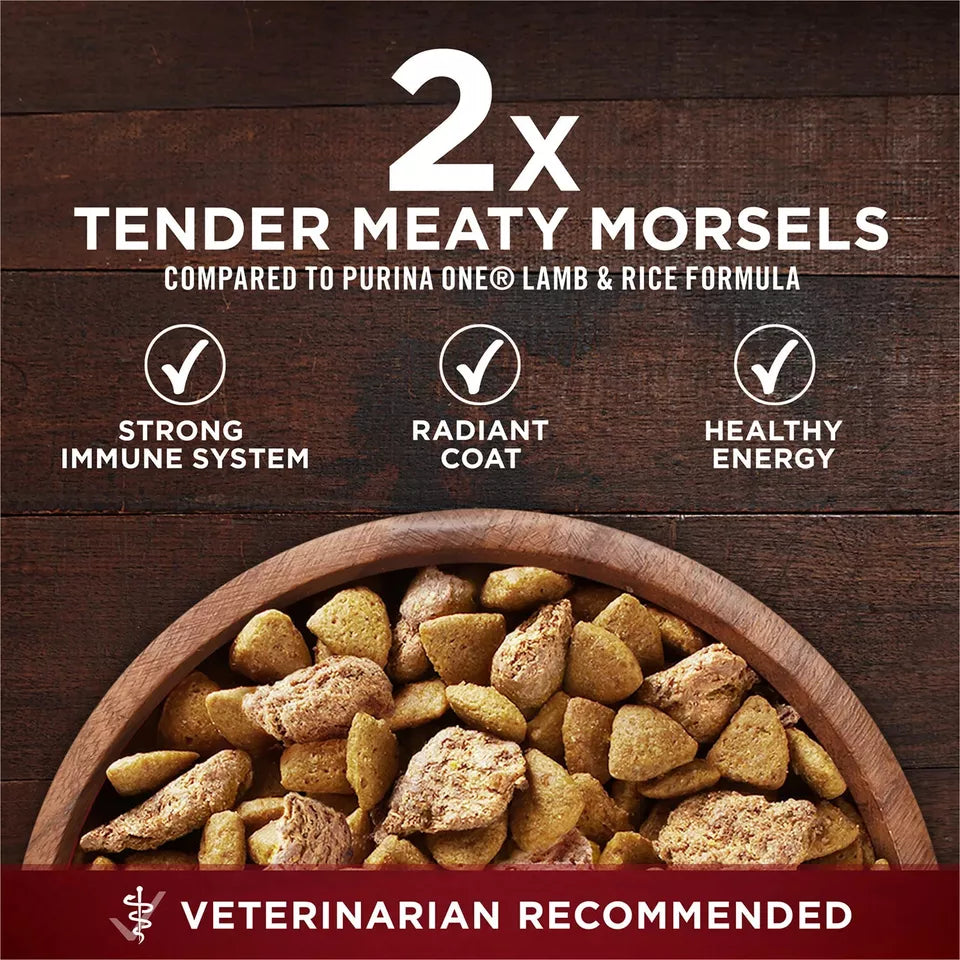 Purina ONE SmartBlend True Instinct Adult Dry Dog Food, Real Turkey & Venison 40 lbs.